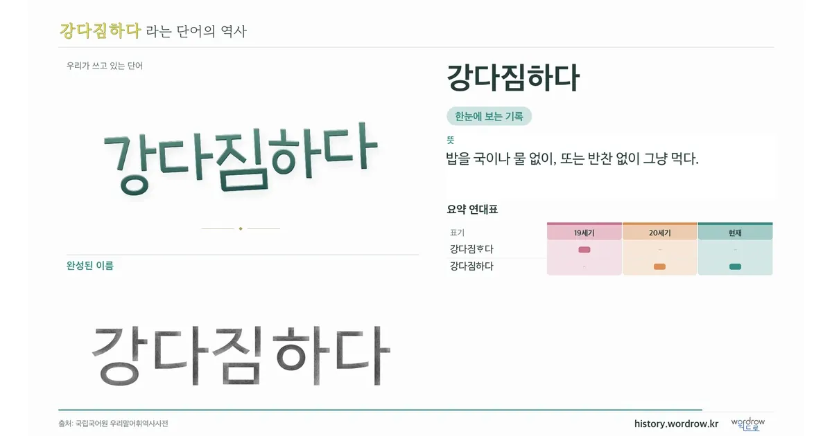 강다짐하다 대표 이미지