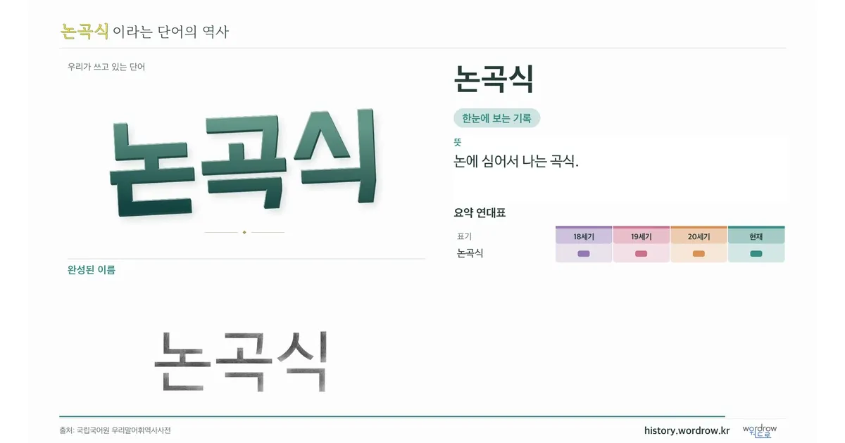 논곡식 대표 이미지