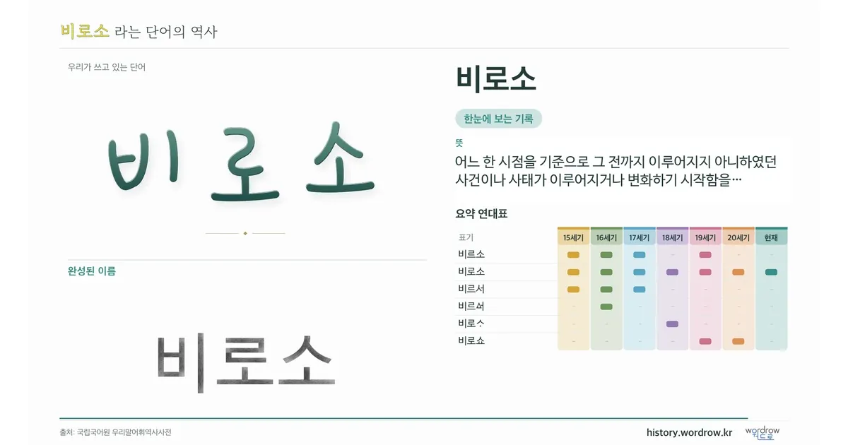 비로소 대표 이미지