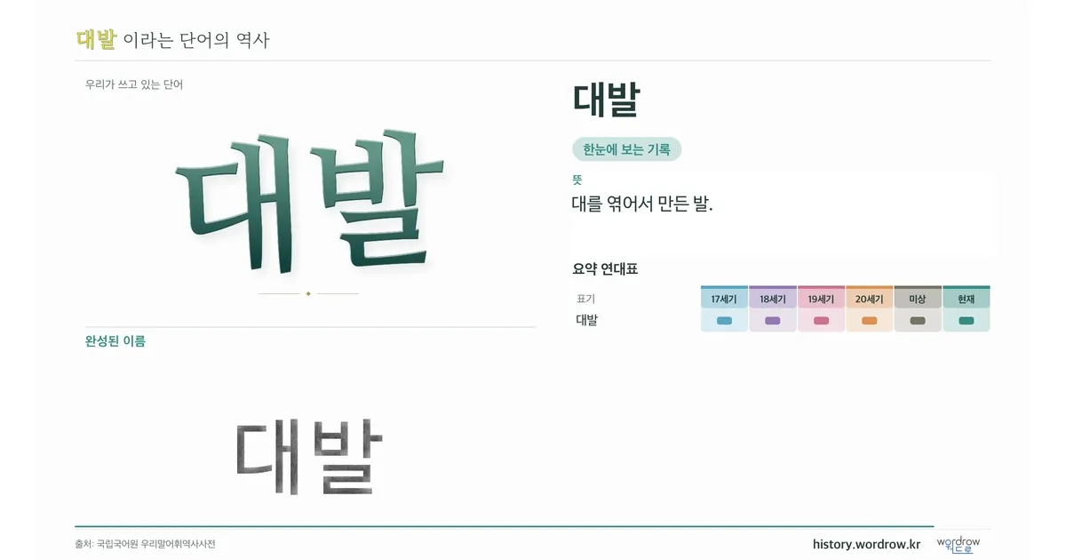 대발 대표 이미지