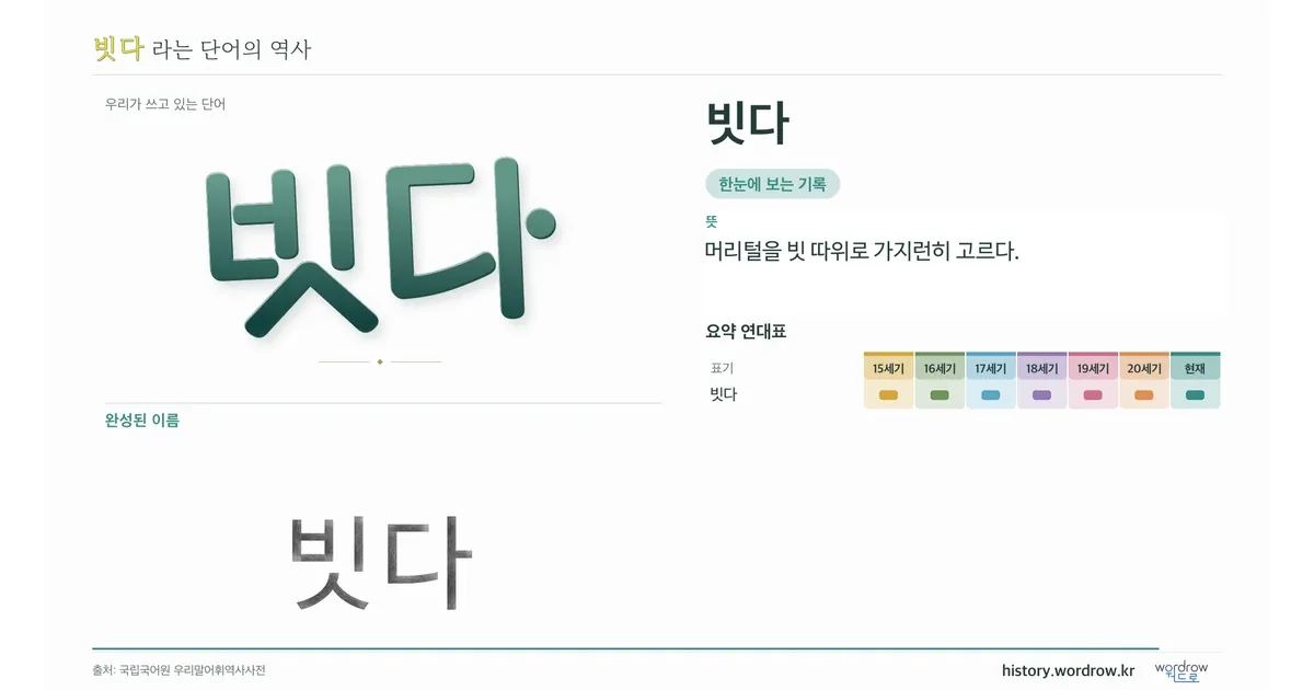 빗다 대표 이미지