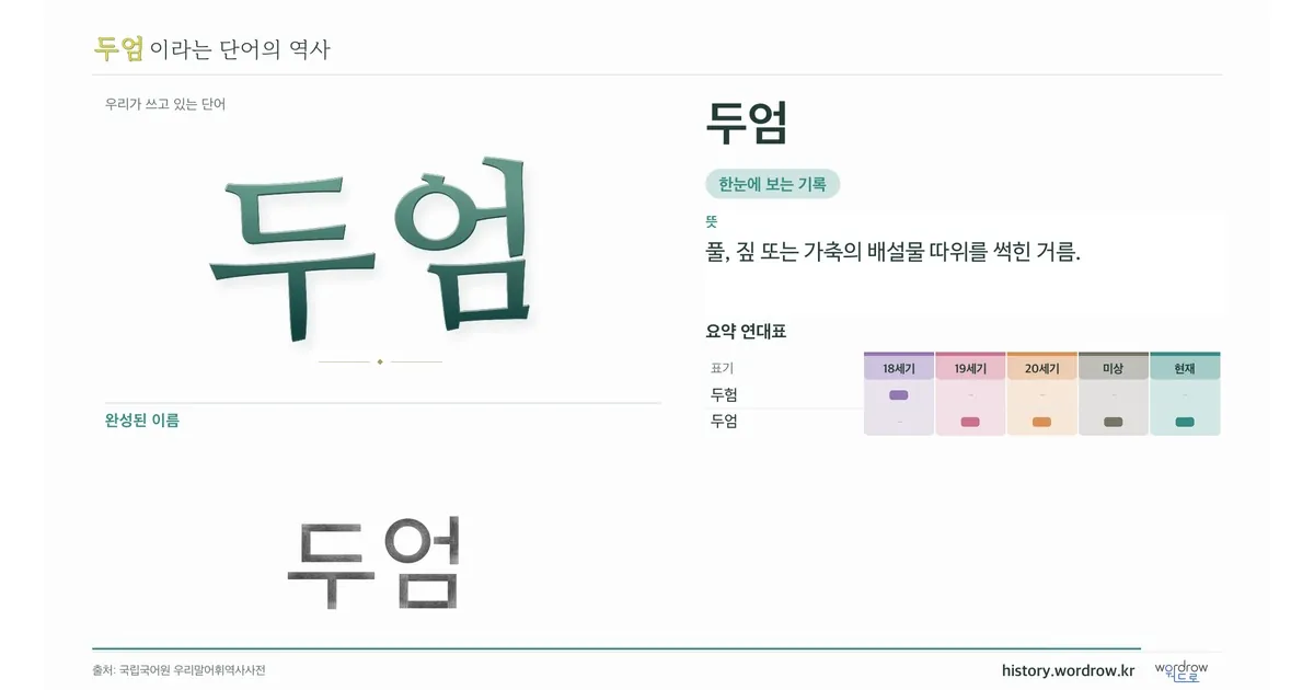두엄 대표 이미지