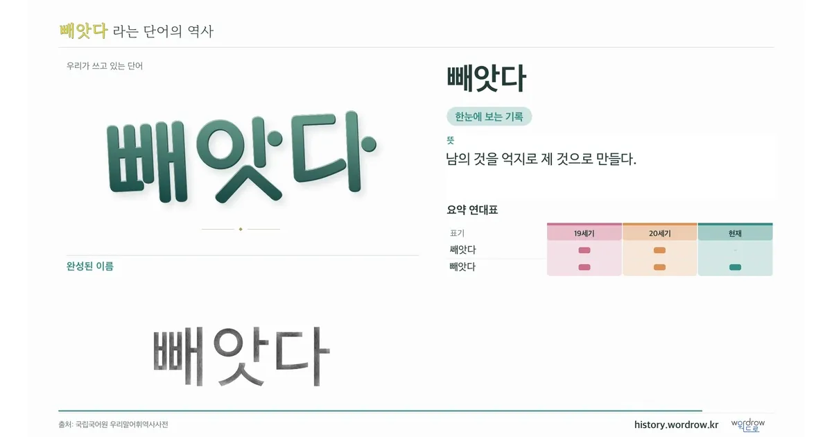빼앗다 대표 이미지