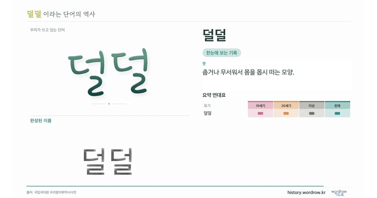 덜덜 대표 이미지