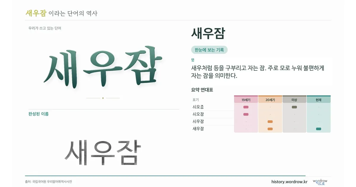 새우잠 대표 이미지
