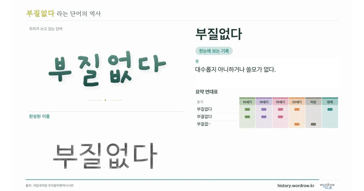 부질없다 대표 이미지