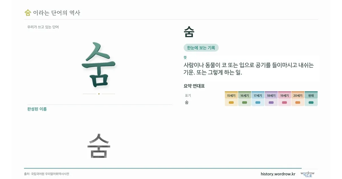 숨 대표 이미지