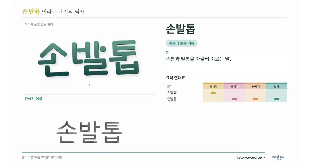 손발톱 대표 이미지