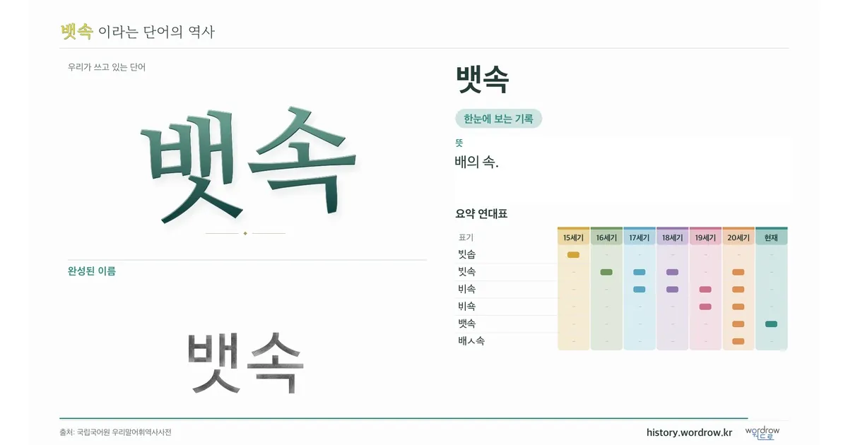 뱃속 대표 이미지