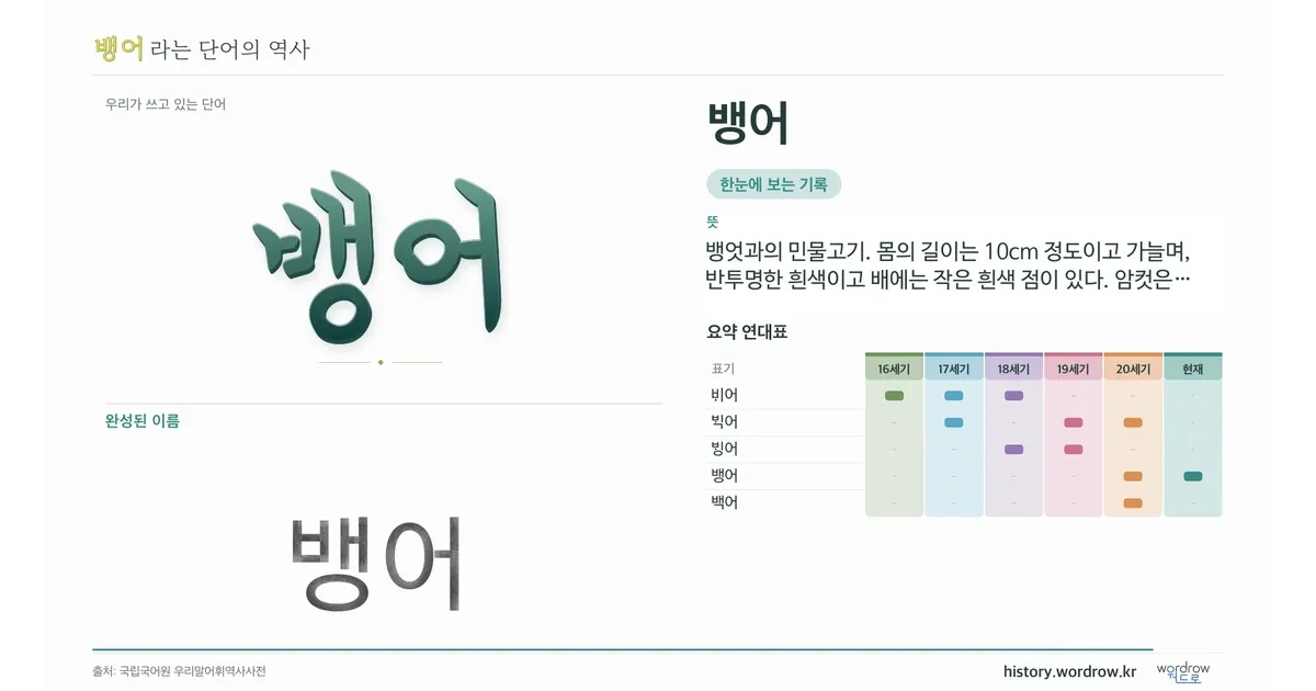 뱅어 대표 이미지