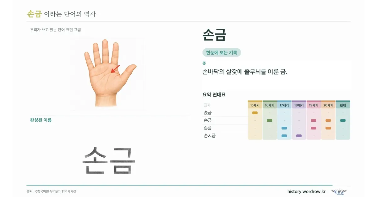손금 대표 이미지
