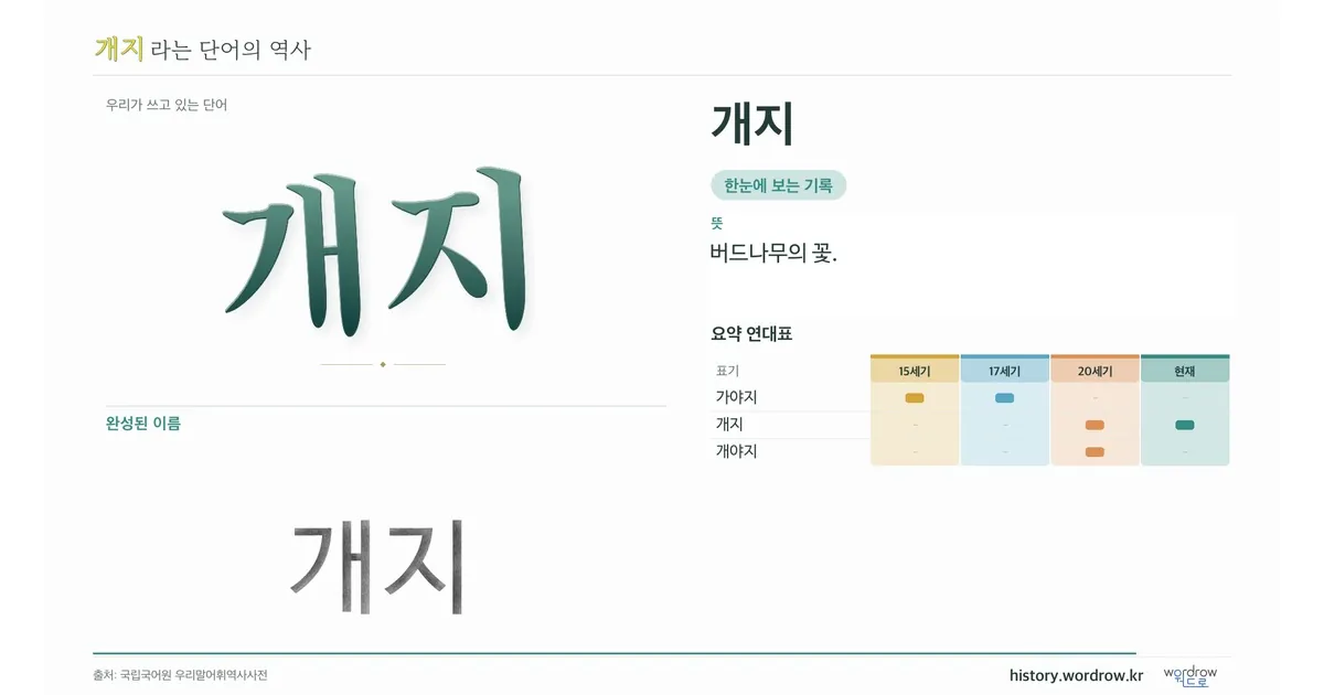 개지 대표 이미지