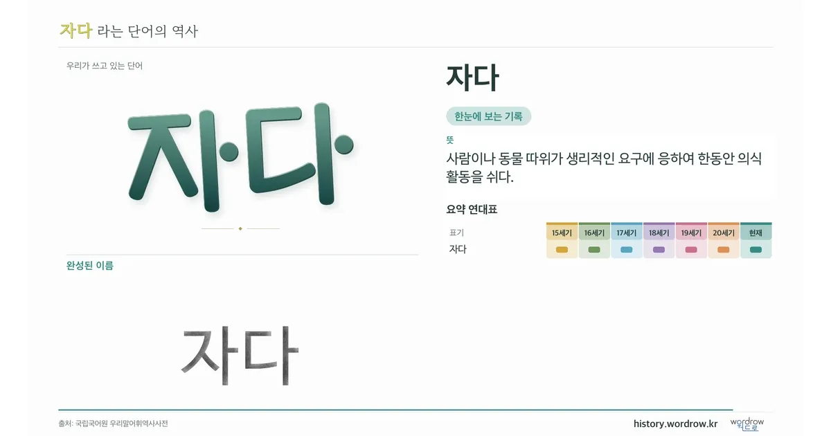 자다 대표 이미지