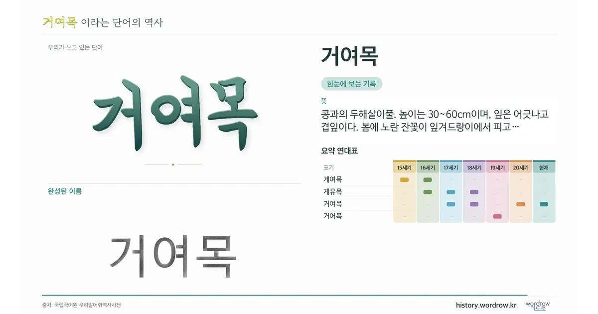 거여목 대표 이미지