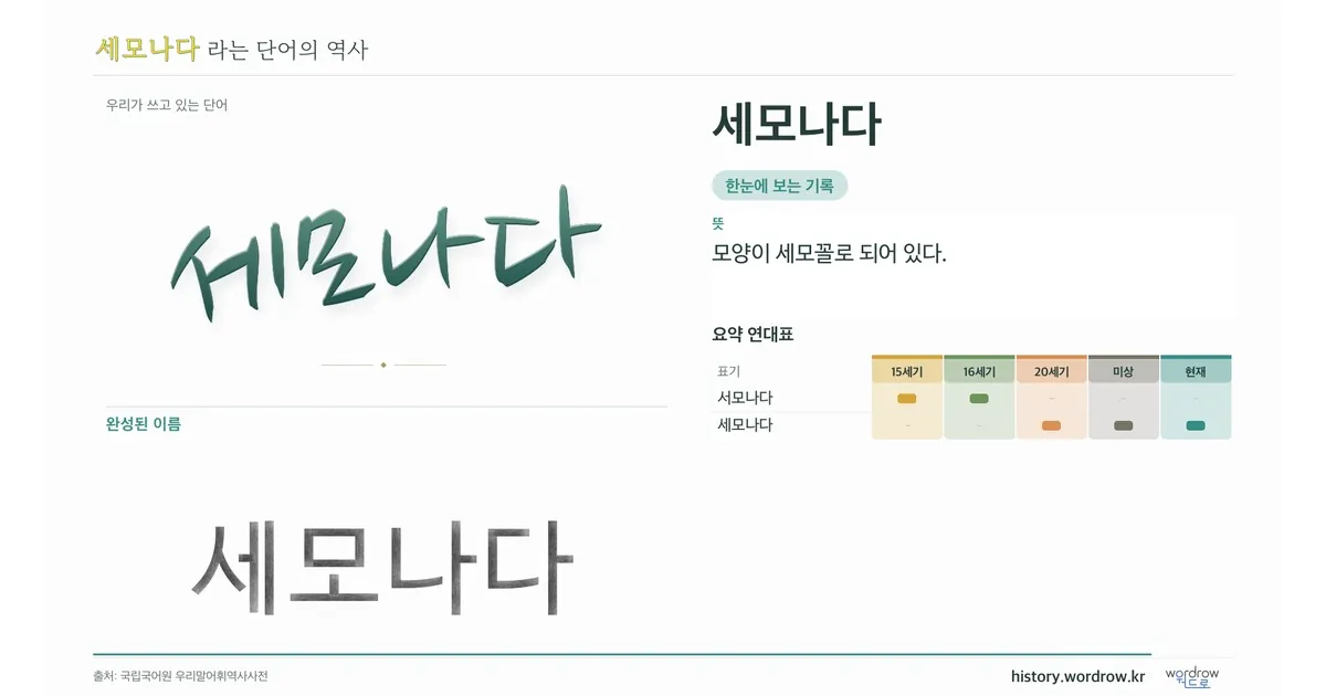 세모나다 대표 이미지