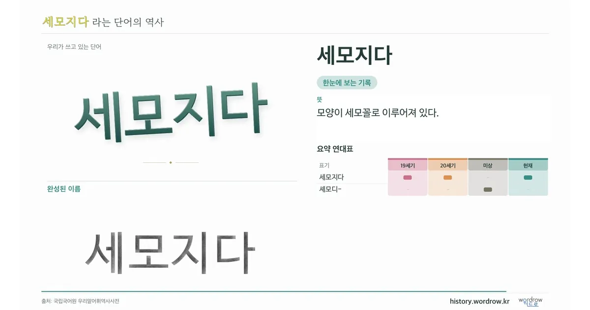 세모지다 대표 이미지