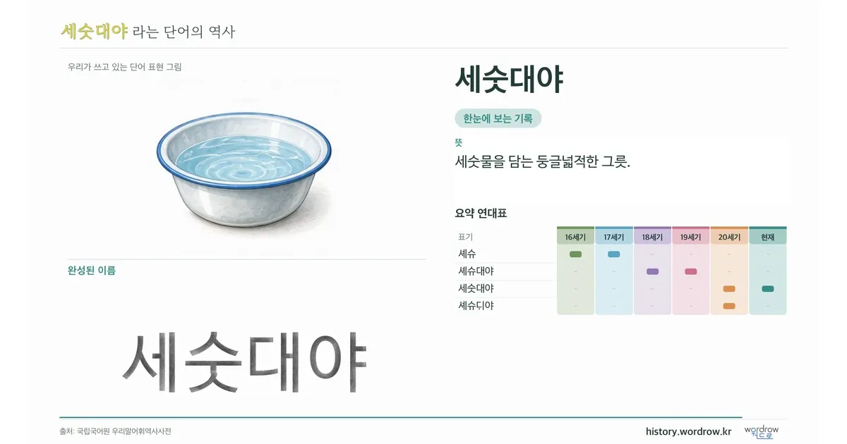 세숫대야 대표 이미지