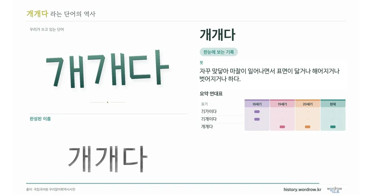 개개다 대표 이미지