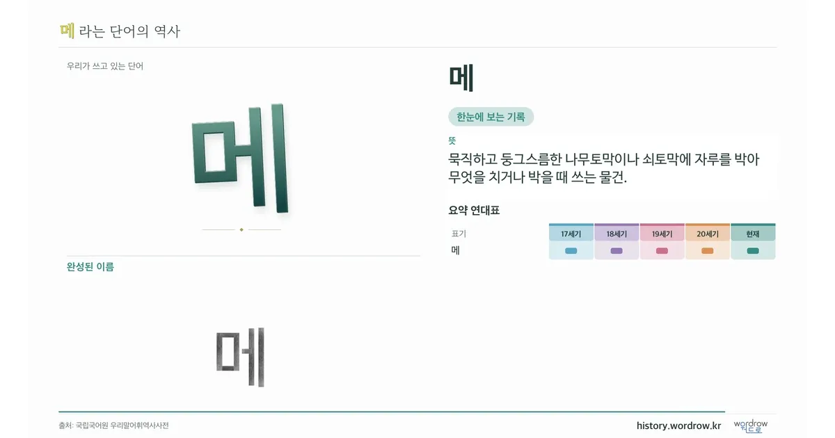 메 대표 이미지