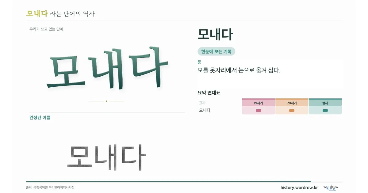 모내다 대표 이미지