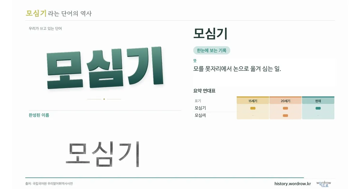 모심기 대표 이미지