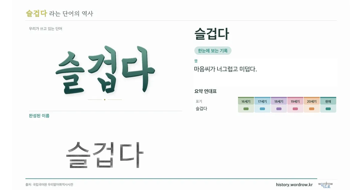 슬겁다 대표 이미지
