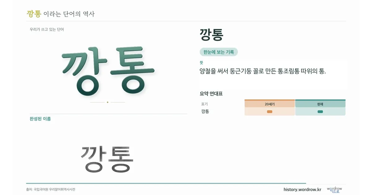 깡통 대표 이미지