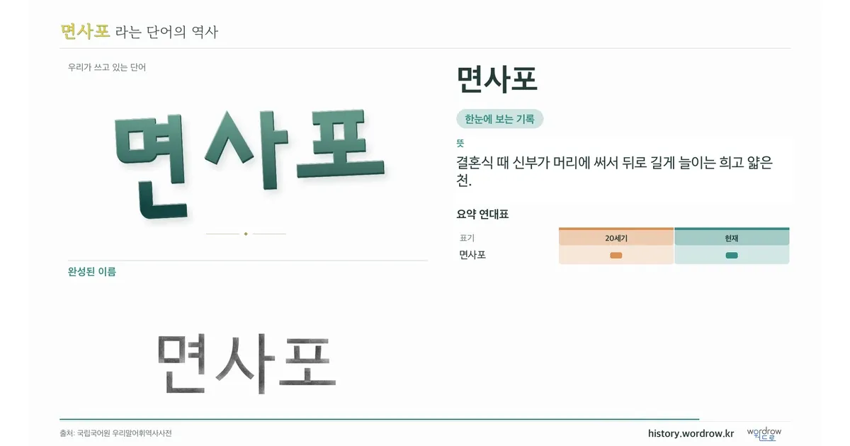 면사포 대표 이미지