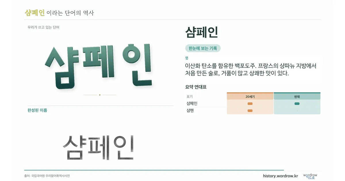 샴페인 대표 이미지