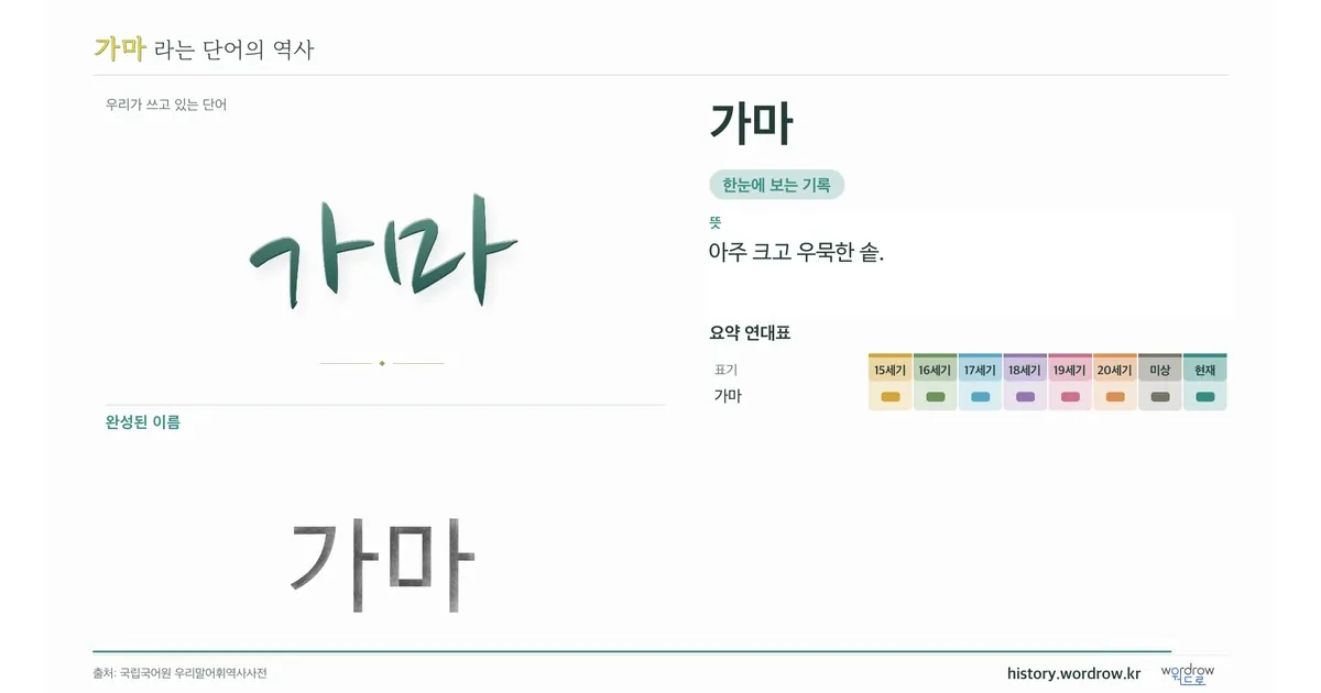 가마 대표 이미지