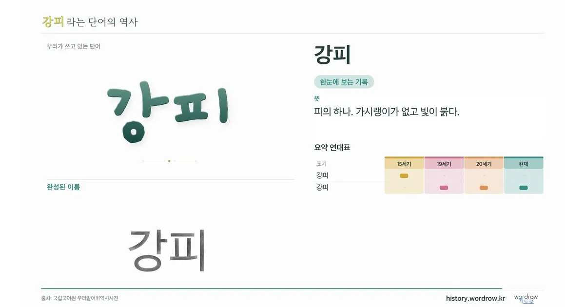 강피 대표 이미지