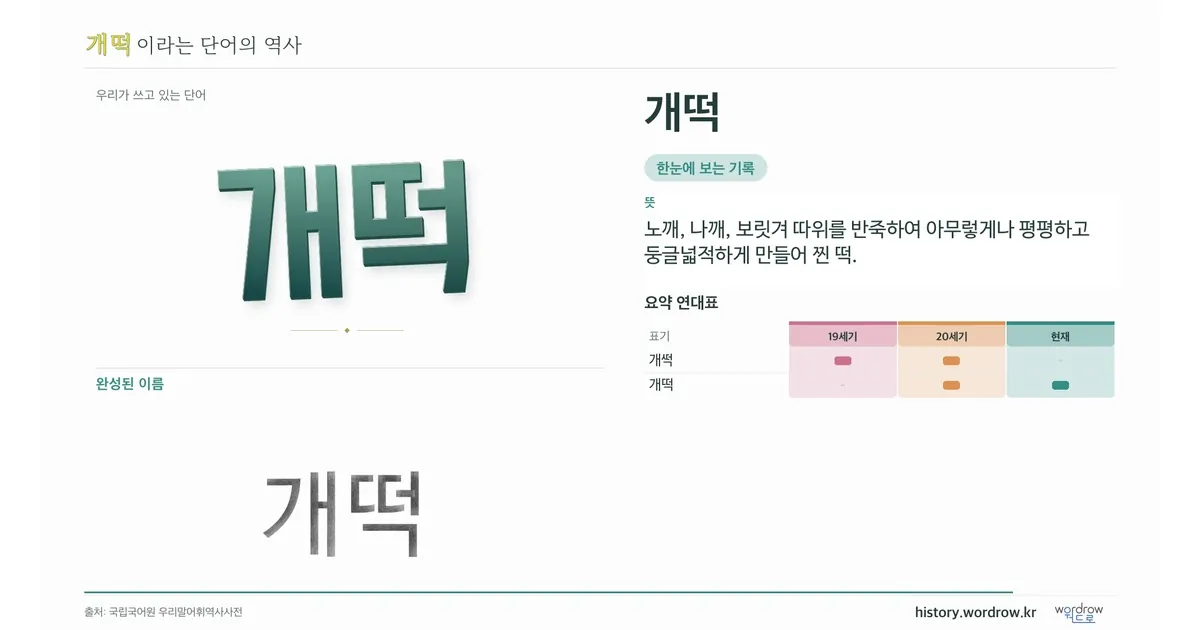 개떡 대표 이미지