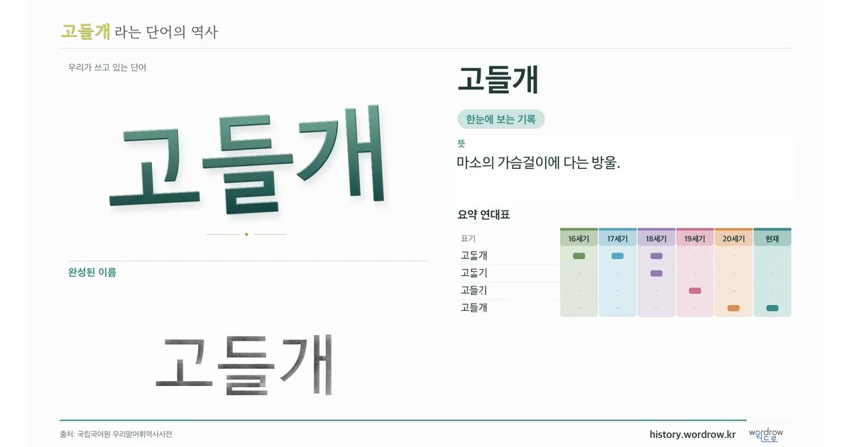 고들개 대표 이미지