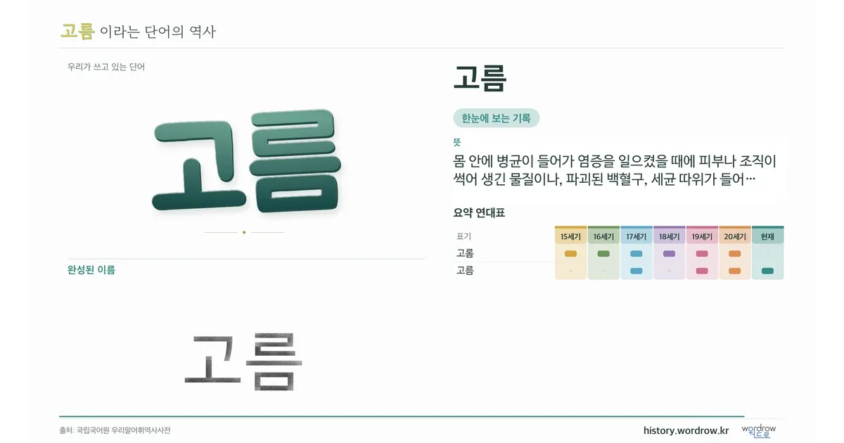 고름 대표 이미지