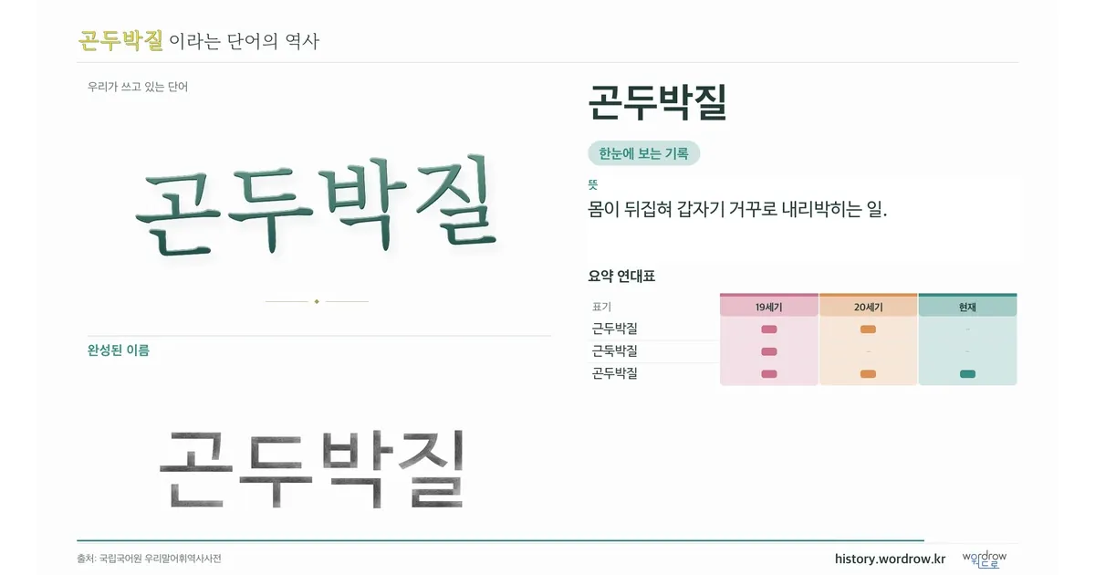 곤두박질 대표 이미지