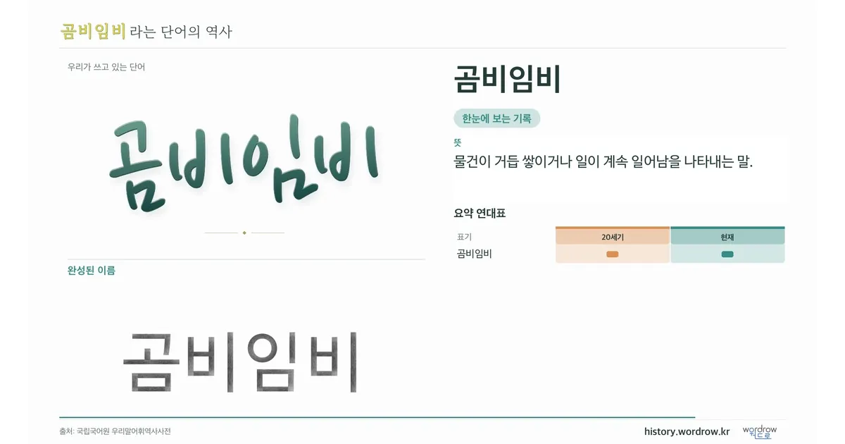 곰비임비 대표 이미지