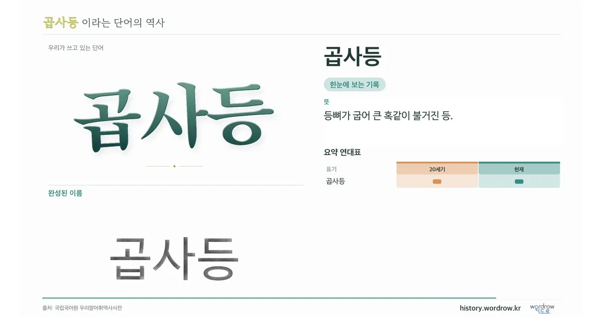곱사등 대표 이미지