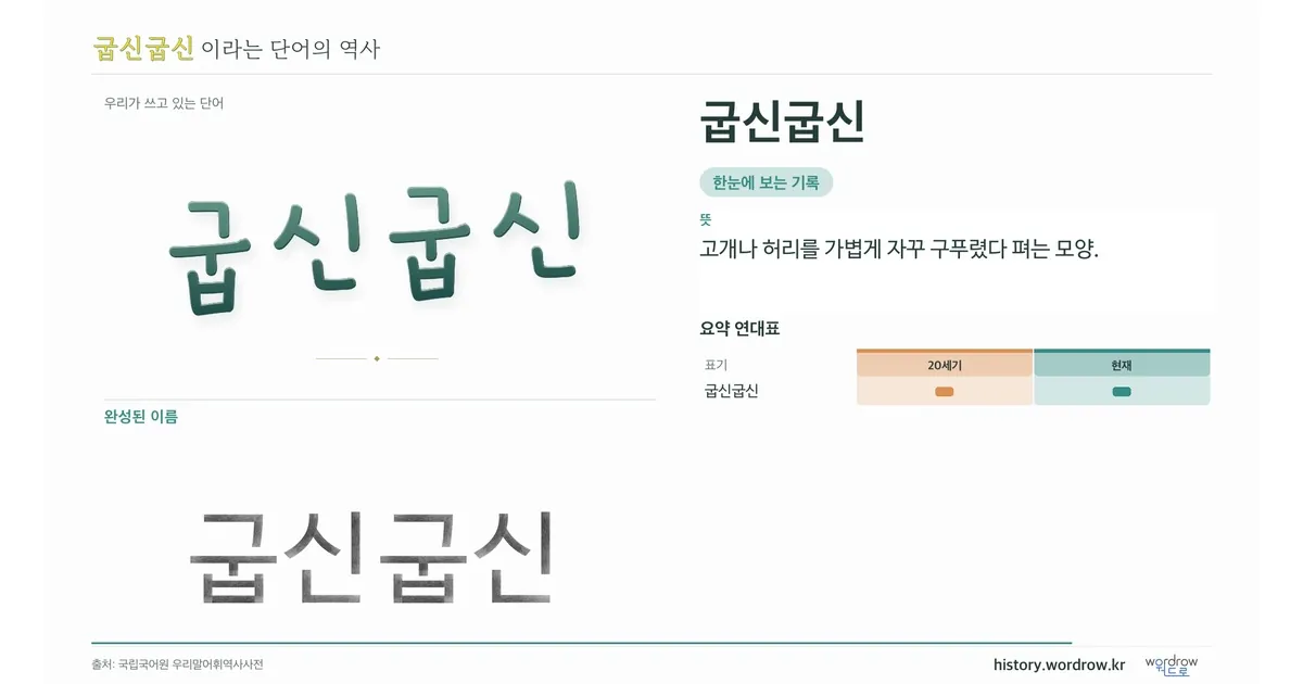 굽신굽신 대표 이미지