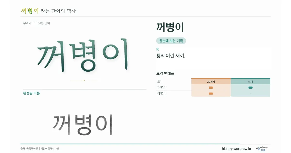 꺼병이 대표 이미지