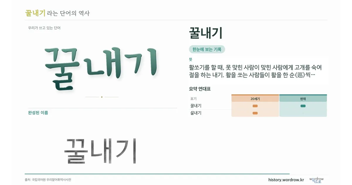 꿀내기 대표 이미지