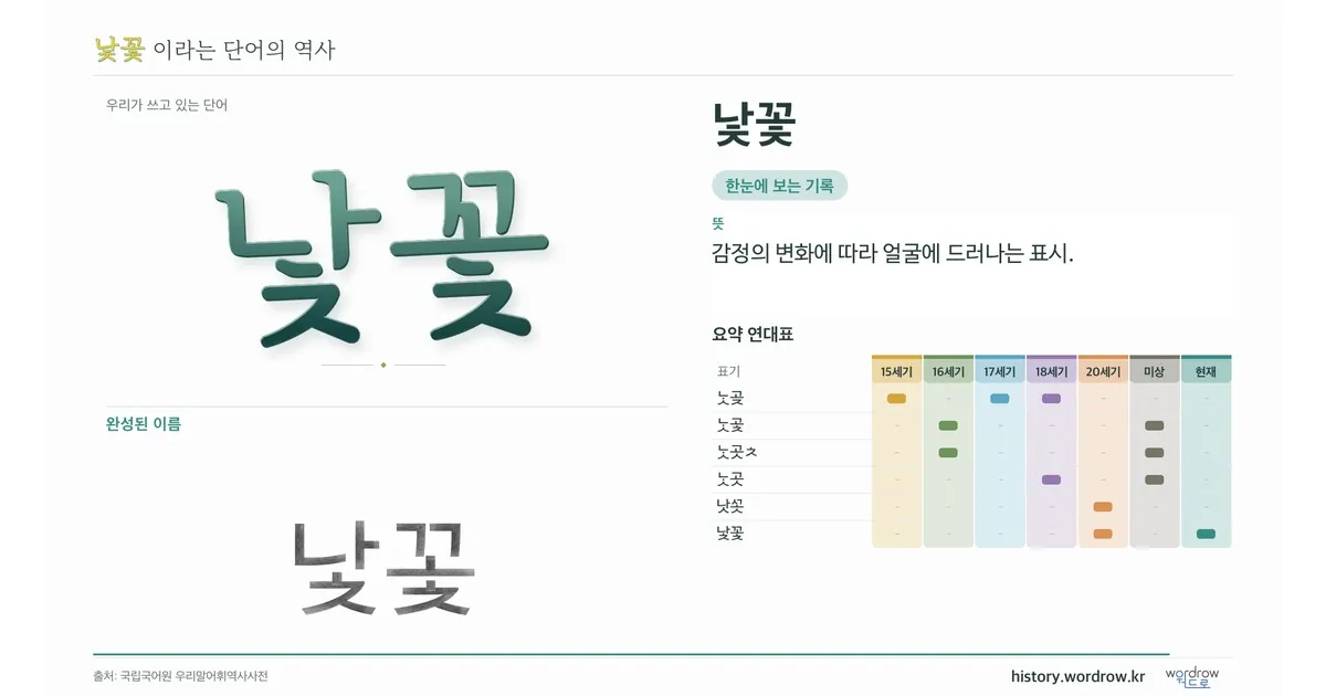 낯꽃 대표 이미지