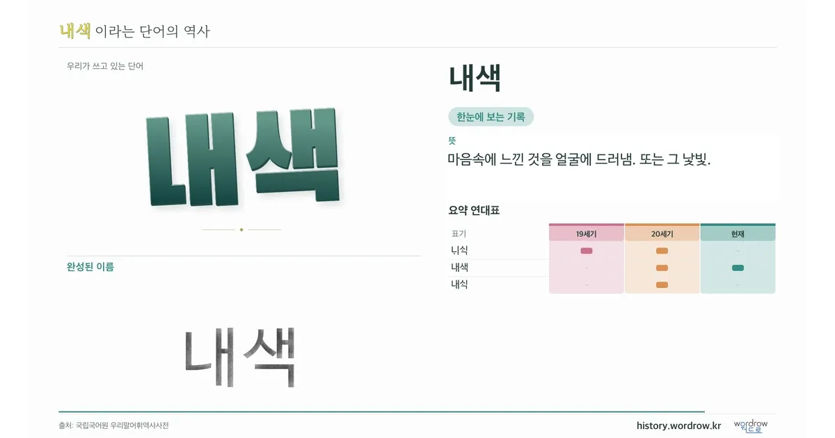 내색 대표 이미지