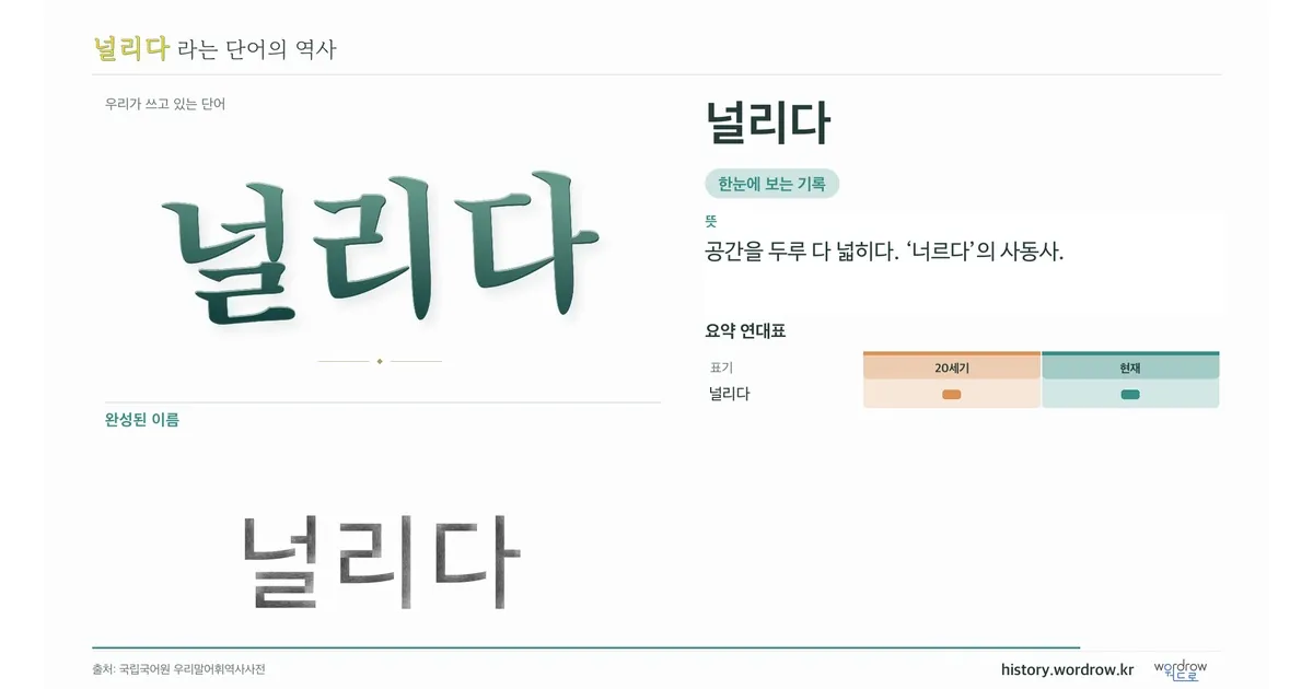 널리다 대표 이미지