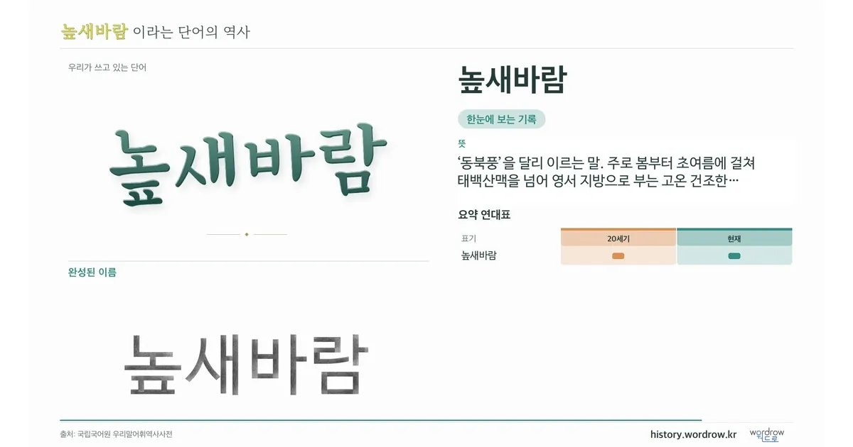 높새바람 대표 이미지