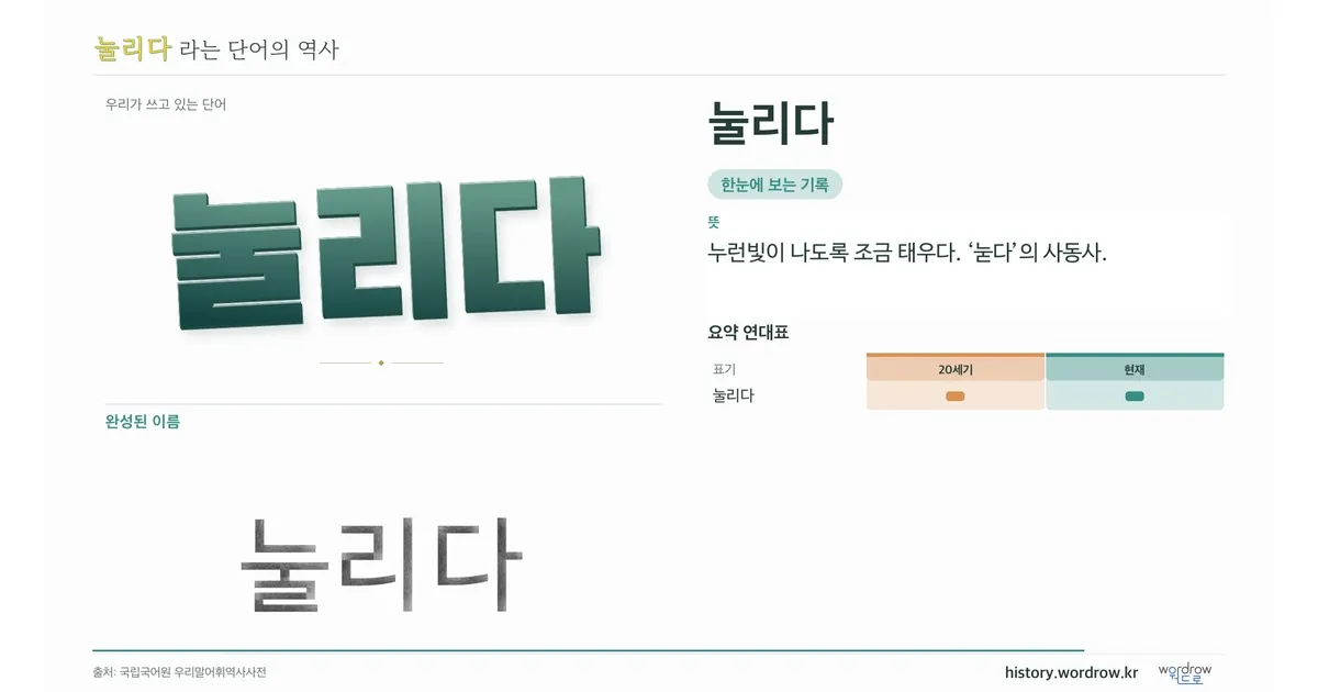 눌리다 대표 이미지