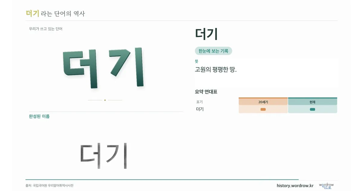더기 대표 이미지