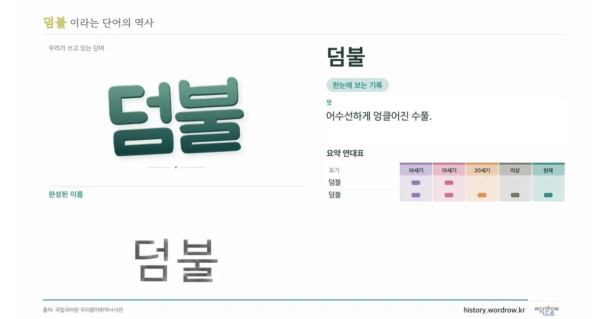 덤불 대표 이미지