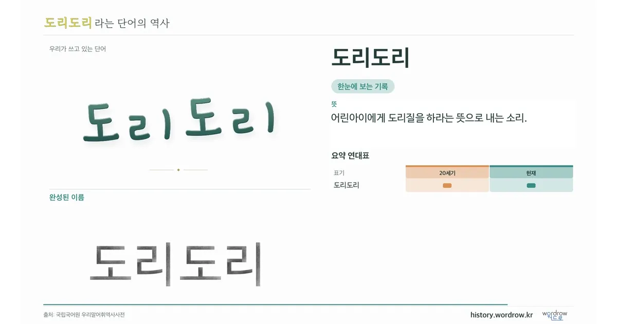 도리도리 대표 이미지