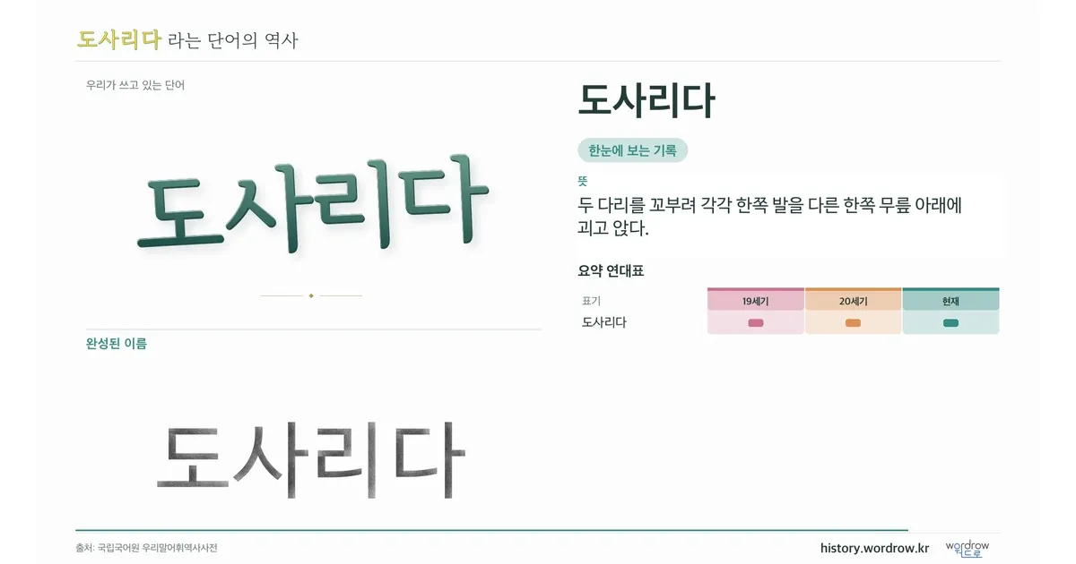 도사리다 대표 이미지