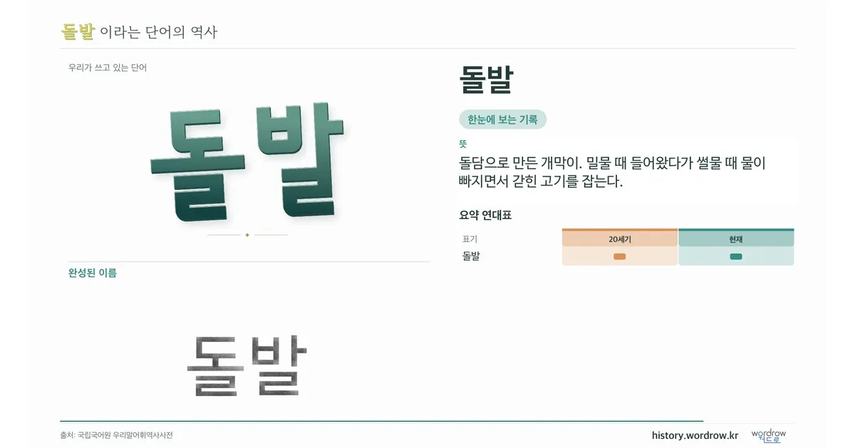 돌발 대표 이미지